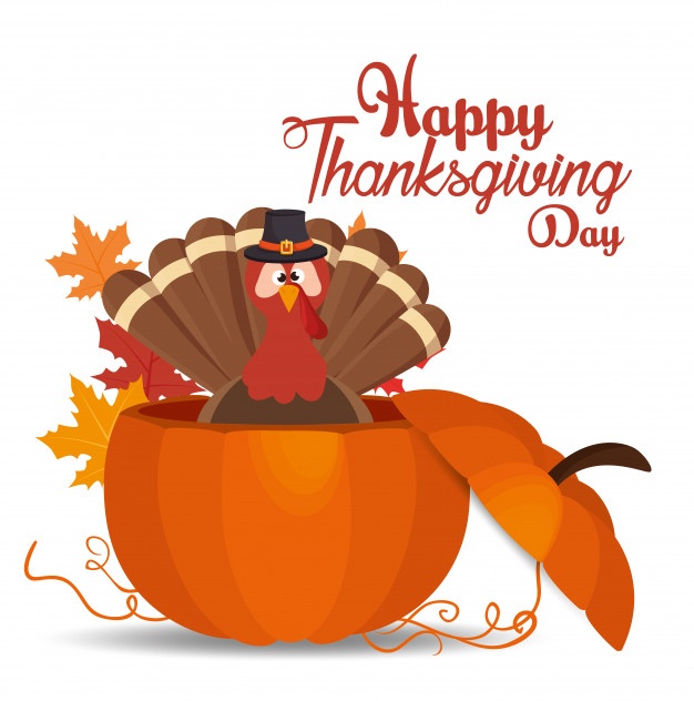 Happy Thanksgiving Day – Feliz Dia de Ação de Graças